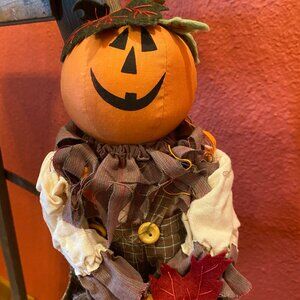 Halloween/Fall Pumpkin Doll 19"